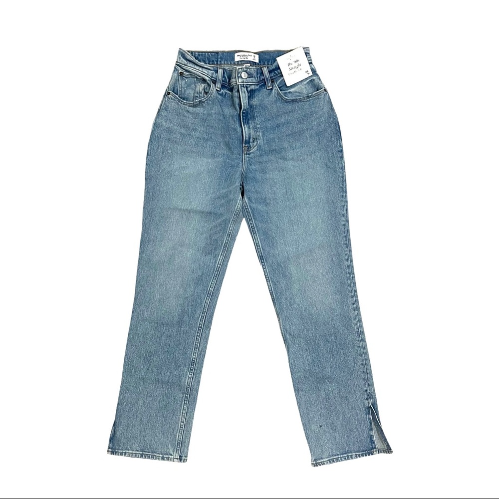 NWT The 90s Straight Ultra High Rise ( Curve Love ) Abercrombie & Fitch